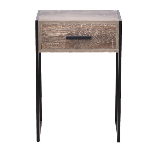 Industrial Look Side Table